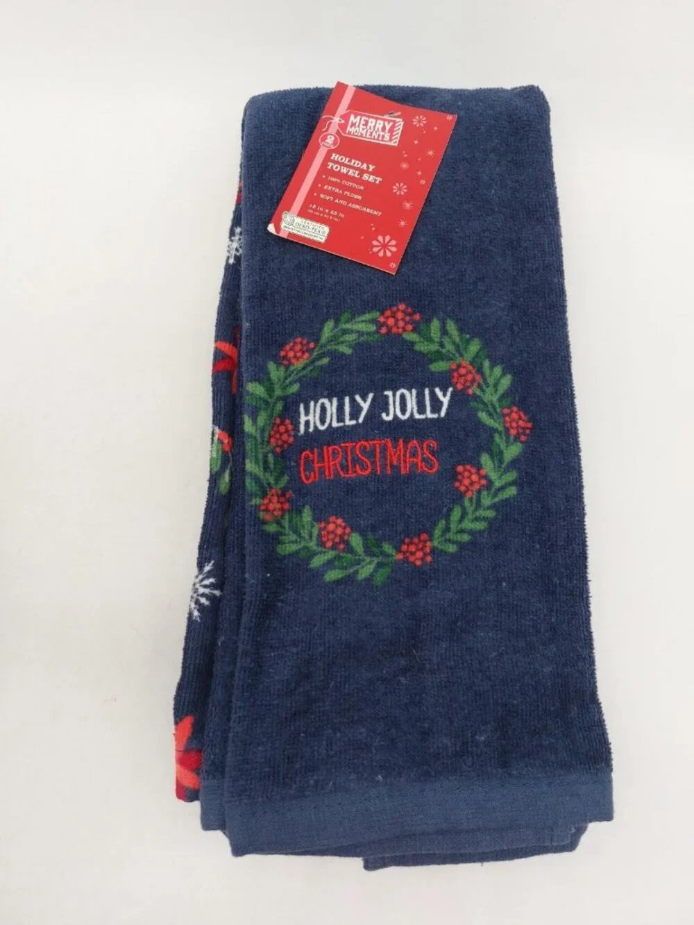 Christmas Kitchen dish towels Set of 2 Each Lot Of 3 NWT Various Brands
